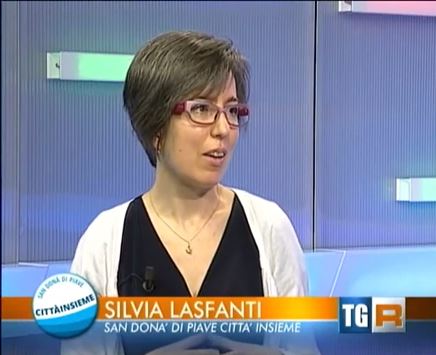 Silvia Lasfanti presenta Cittàinsieme al TgR